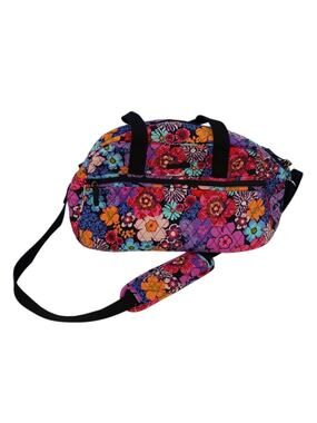 Vera Bradley Floral Fiesta Duffle Bag